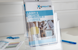 Porta brochure da tavolo