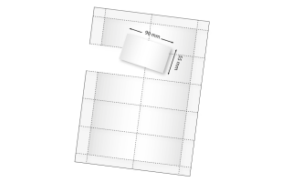 Inserti di carta per badge