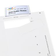Inserti di carta per badge