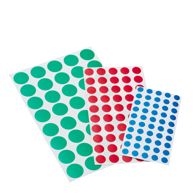 Bollini adesivi colorati