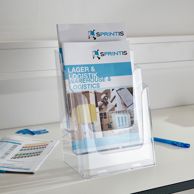Porta brochure da tavolo