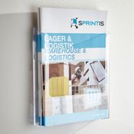 Porta brochure da parete