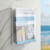 Porta brochure resistente alle intemperie
