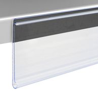 Profilo portaprezzi DBR magnetico con bordo di presa 1000 mm