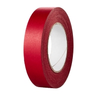 Nastro di rilegatura autoadesivo Best Price, carta a fibre speciali, telato rosso | 30 mm