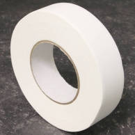 Nastro telato adesivo su un lato, nastro rinforzato bianco | 19 mm