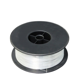 Filo metallico per cucitrice, tipo 22, 0,75 mm, rotondo, zincato (bobina con 2 kg) 