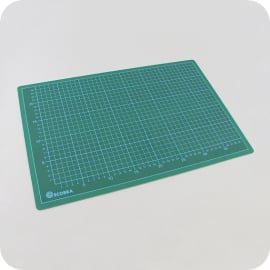 ECOBRA tappetino da taglio, A3, 45 x 30 cm, verde/nero 
