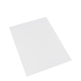 Copertina A4, Nobless, con scanalatura bianco 