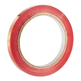 Nastro adesivo in PVC, colorato, silenzioso rosso