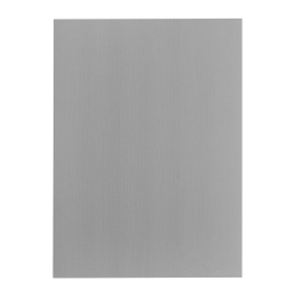 Copertina posteriore in cartoncino A4, struttura in lino, grigio