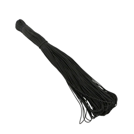 Cordino elastico, 2 mm, nero (pacchetto con 100 m) 