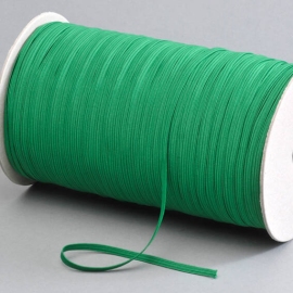 Cordino elastico in bobina, 5 mm, verde (rotolo con 500 m) 