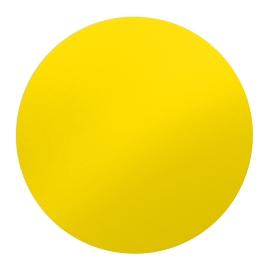 Bollini adesivi colorati impermeabile giallo
 | 8 mm