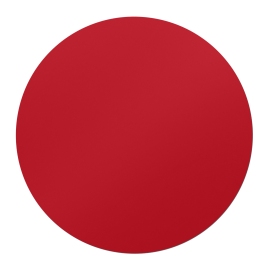 Bollini adesivi colorati impermeabile rosso | 12 mm