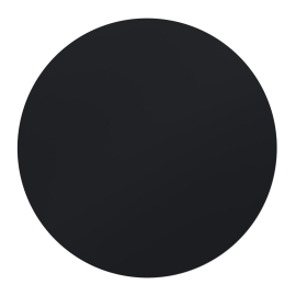 Bollini adesivi colorati impermeabile nero | 20 mm