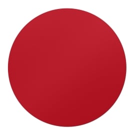 Bollini adesivi colorati impermeabile rosso | 20 mm