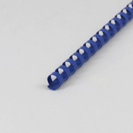 Spirali di plastica A4, tondo 14 mm | blu