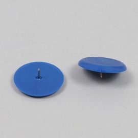 Puntine da disegno, ø = 30 mm, blu 