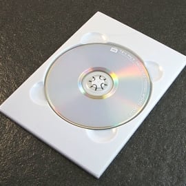Custodia DVD, bianco 