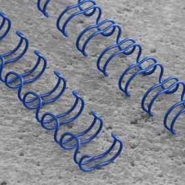 Spirali metalliche 3:1, A4 6,9 mm (1/4") | azzurro