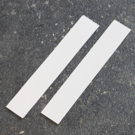 Sezioni di nastro biadesivo acrilico puro, 15 x 80 mm, ca. 1 mm di spessore 