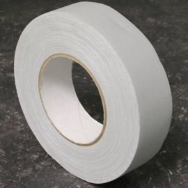 Nastro in tessuto adesivo su un lato, nastro rinforzato grigio | 38 mm