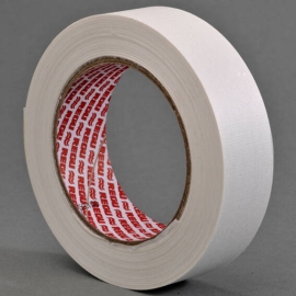 REGUtaf H3 - Nastro di rilegatura, carta a fibre speciale, ruvido finemente bianco | 25 mm