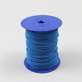 Cordino elastico in bobina, 2,2 mm, blu scuro (L052) (rotolo con 100 m) 