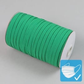 Cordino elastico in bobina, 6 mm, verde (rotolo con 125 m) 