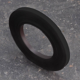 Nastro magnetico colorato, anisotropo (rotolo con 10 m) 10 mm | nero