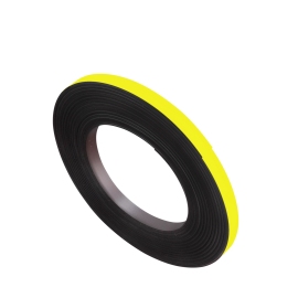 Nastro magnetico colorato, anisotropo (rotolo con 10 m) 10 mm | giallo