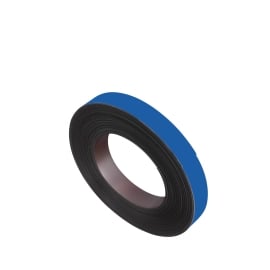 Nastro magnetico colorato, anisotropo (rotolo con 10 m) 20 mm | blu