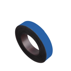 Nastro magnetico colorato, anisotropo (rotolo con 10 m) 30 mm | blu