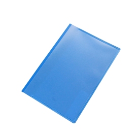 Buste magnetiche portadocumenti per formato A6, con 1 striscia magnetica, lato largo aperto, PP, blu 