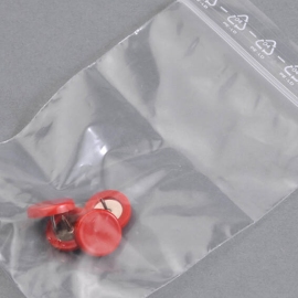 Puntine da disegno, ø = 15 mm, rosso, 4 pezzi in 1 sacchetto (1 sacchetto) 