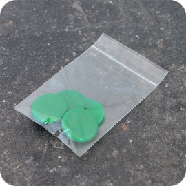 Puntine da disegno, ø = 30 mm, verde, 4 pezzi in 1 sacchetto (1 sacchetto) 