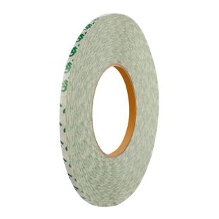 3M 9087, Nastro biadesivo di PVC, bianco, adesivo acrilico molto forte 