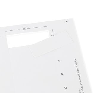 Fogli di stampa, bianco  