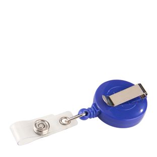 Porta badge a yoyo, di plastica 