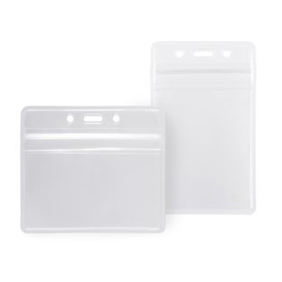 Buste porta badge, impermeabili, formato carta di credito 