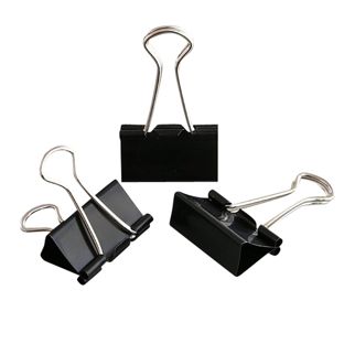 Molle fermacarte, nero 32 mm