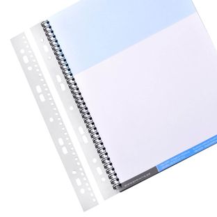 Bande per archiviazione per spirali metalliche, A4, 3:1, fori quadrati 