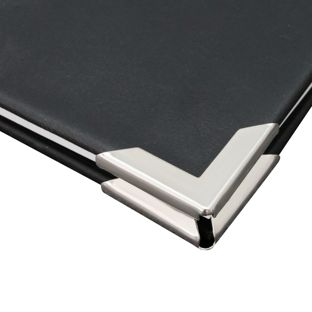Angoli per libri Metallo PS 16 - 16 x 16 mm  | nichelato 