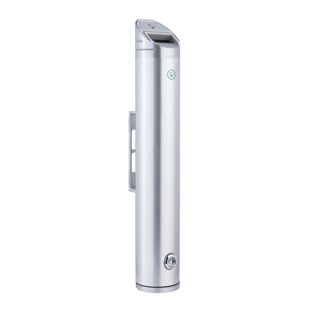 Posacenere da muro PARIS, acciaio inox, argento 
