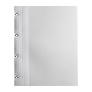 Cartellina con occhielli A4, 4 occhielli, fasteners per archiviazione, cartoncino lucido null