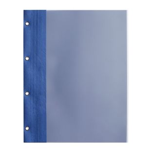 Cartellina con occhielli A4, 4 occhielli, fasteners per archiviazione, cartoncino lucido null