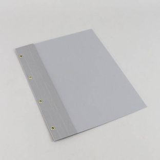 Cartellina con occhielli A4, 4 occhielli, fasteners per archiviazione, cartoncino lucido null