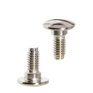 Viti con testa a intaglio per viti sepolte, 7,5 mm, con 2 mm di allungamento, nichelato 
