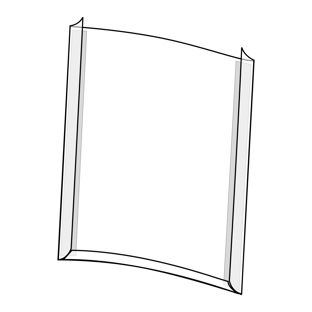 Supporto per moduli, PVC rigido 